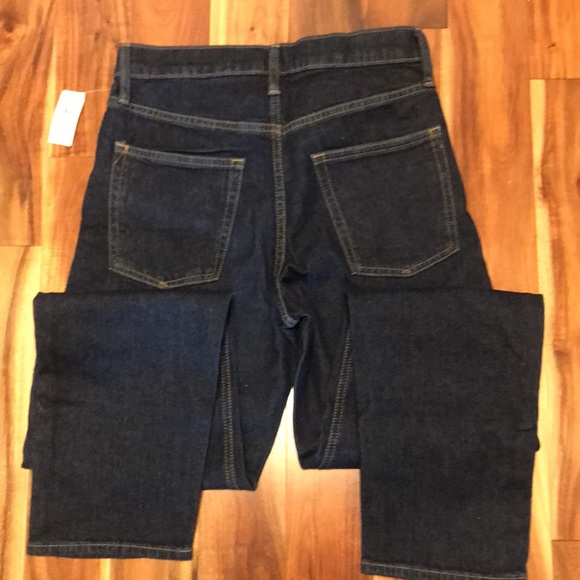 NWT Size16 Teen Boys Gap Jeans ๐ Relaxed Taper Fit ๐ Dark Wash - Picture 5 of 5